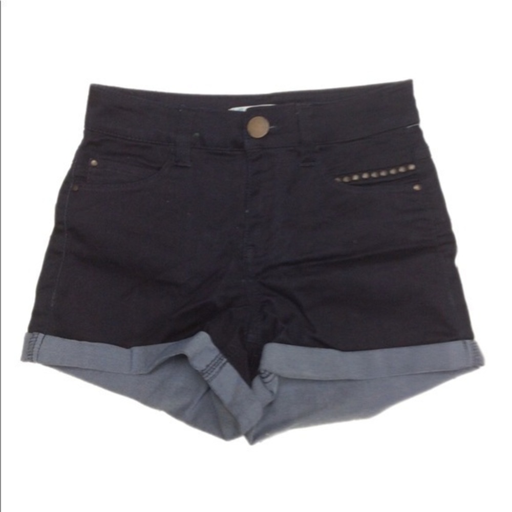 NWT Love,Fire Kids Dark Blue Mila Denim Shorts, Sz 0 &00